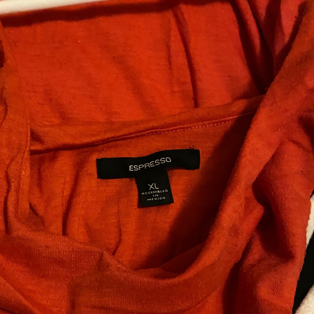 Espresso Bold Orange Apparel